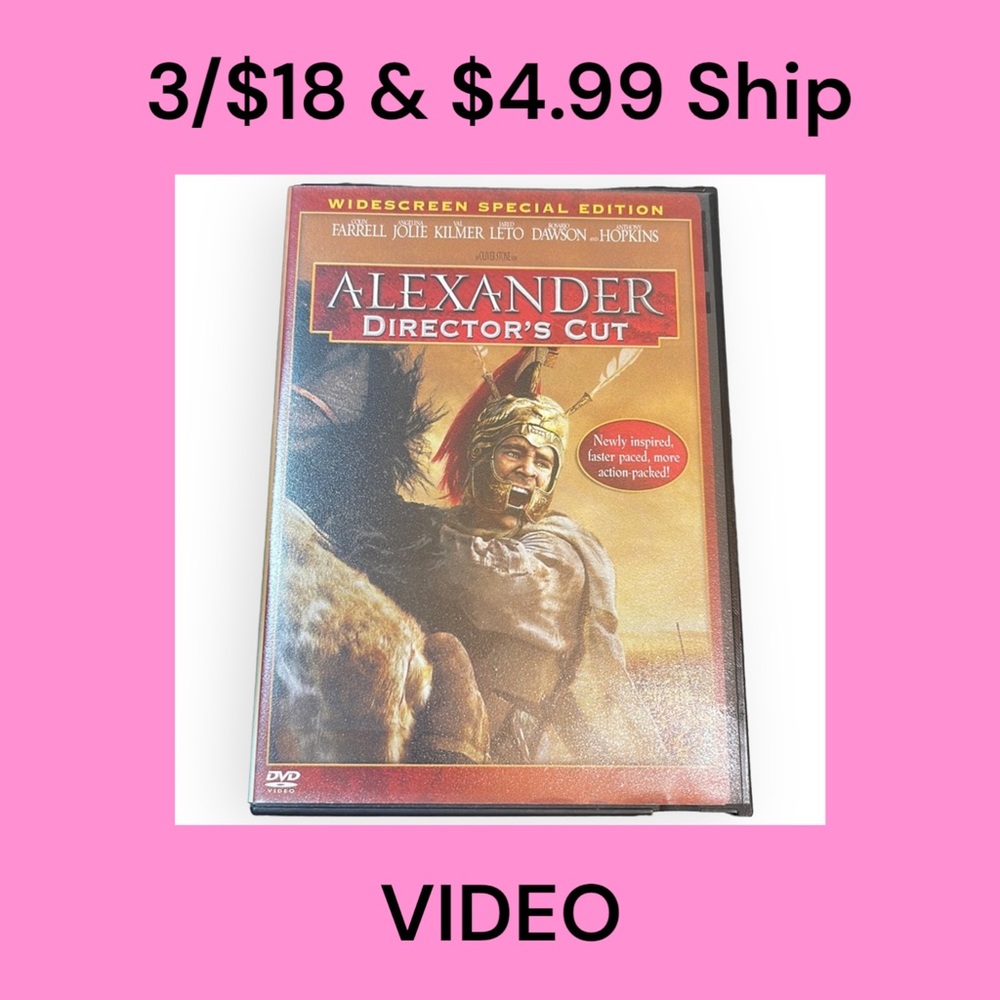 Alexander Director’s Cut DVD